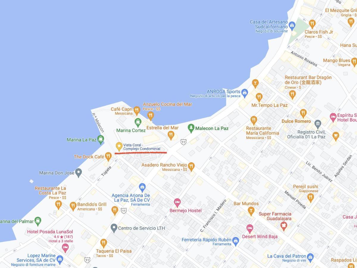 Amazing Condo Sea Front Top Location In La Paz - Salty Water Pool And Jacuzzis Luaran gambar